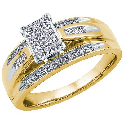 1/2ct TW Diamond Engagement Ring