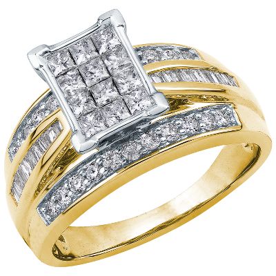 1ct TW Diamond Engagement Ring
