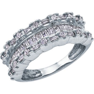 1ct TW Diamond Anniversary Ring