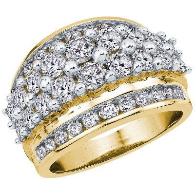 3ct TW Diamond Anniversary Ring