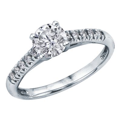 1ct TW Diamond Engagement Ring