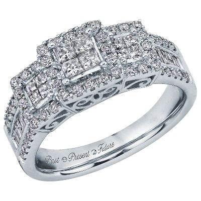 1ct TW Diamond Anniversary Ring