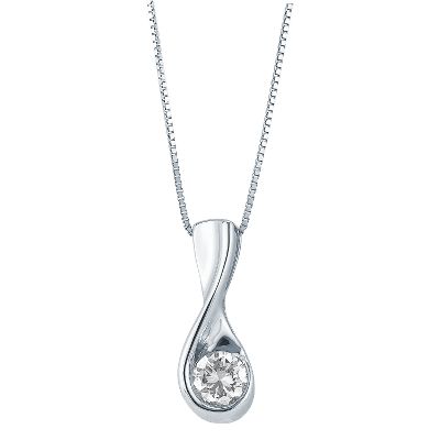 1/3ct Diamond Pendant