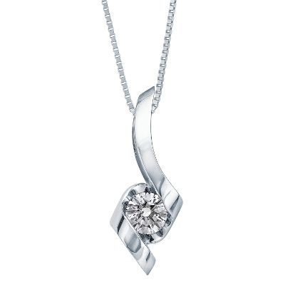 1/2ct Diamond Pendant