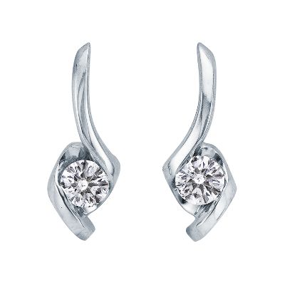 1/5ct TW Diamond Earrings