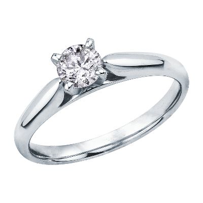 1/2ct Diamond Engagement Ring