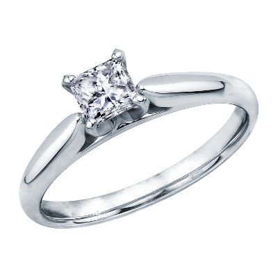 1/2ct Diamond Engagement Ring
