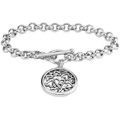 Hearts Charm Bracelet