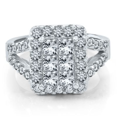 2ct TW Diamond Engagement Ring