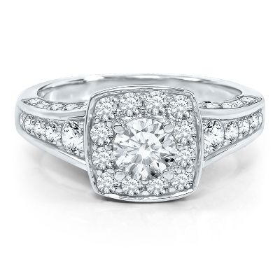 1 1/2ct TW Diamond Engagement Ring
