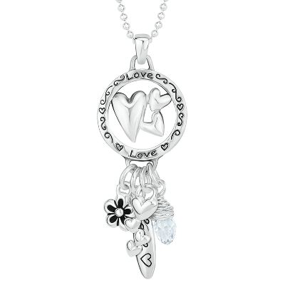 Mother's Love Multi-Charm Pendant