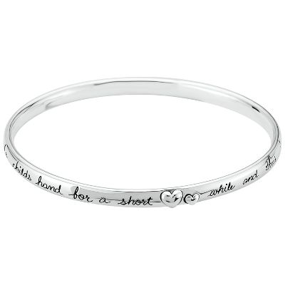 Mother & Child Bangle Bracelet