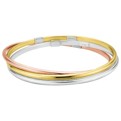 Bonded Gold Bangle Bracelets