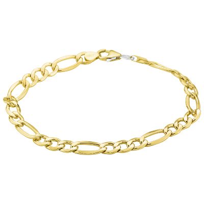 Bonded Gold Figaro Bracelet