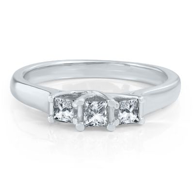 1/2ct TW Three-Diamond Anniversary Ring