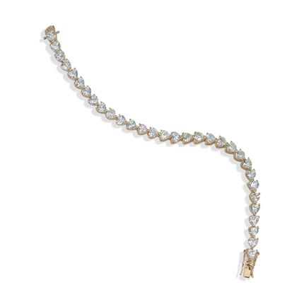 Crystal Heart Bracelet, Size 7 by Lenox
