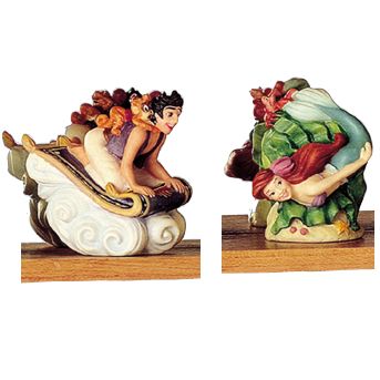 Disney Thimbles Ariel & Alladin