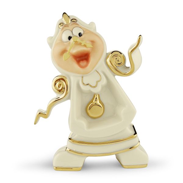 Classic Cogsworth, Right on Time Sculpture by Lenox
