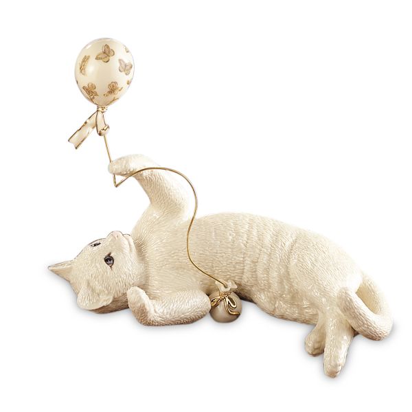 Captivation Cat Sculpture by Lenox