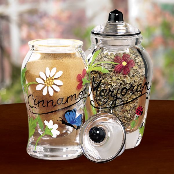 \#9 Lenox :: Butterflies & Blossoms Spice Jars