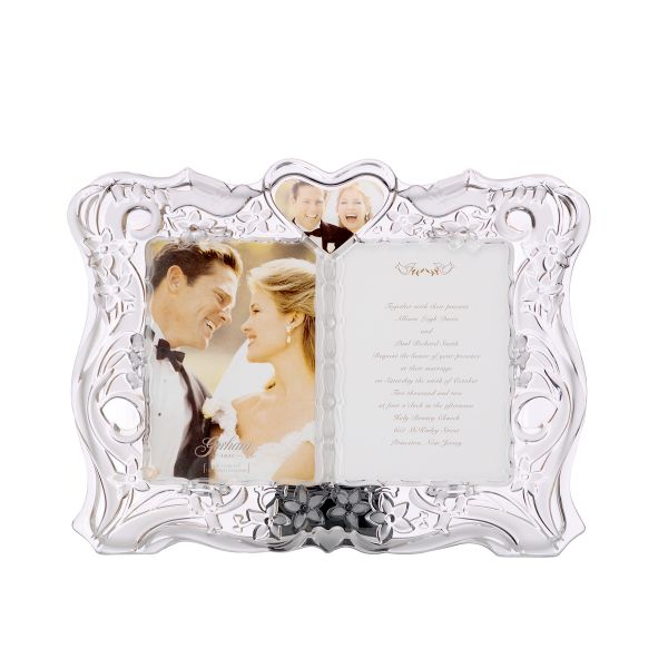 Lenox Gorham Sentimental Traditions Crystal Photo Frame