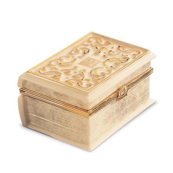 Holy Bible Treasure Box by Lenox