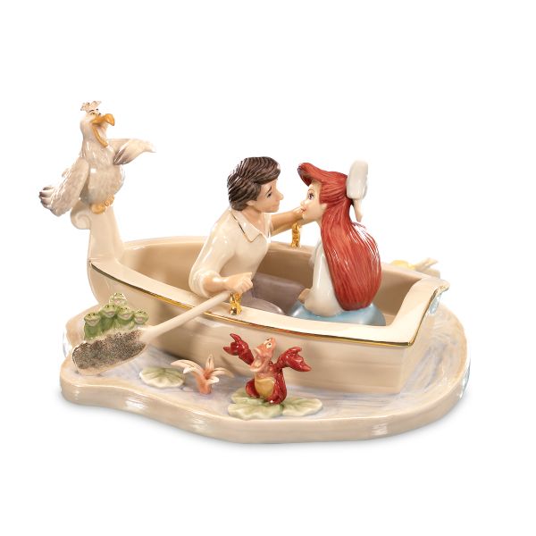 Lenox Moonlight Kiss Little Mermaid Sculpture