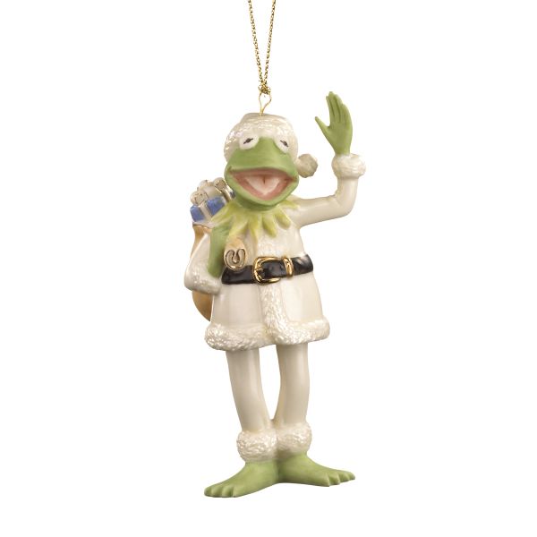Santa Kermit Ornament by Lenox
