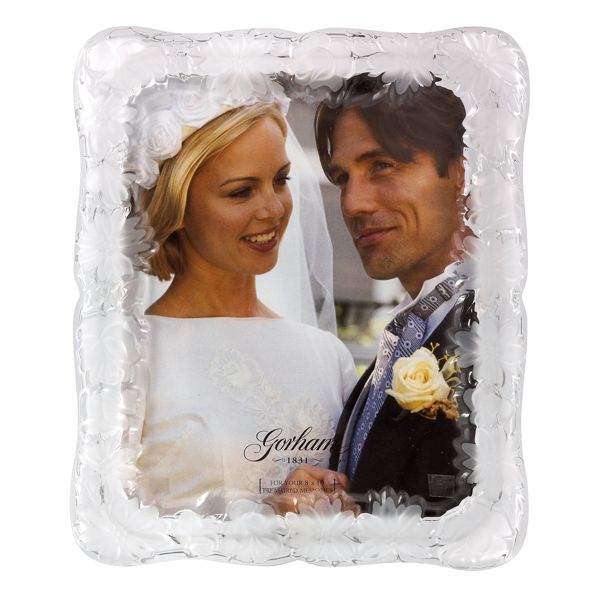 Gorham Floral Scroll Photo Frame by Lenox