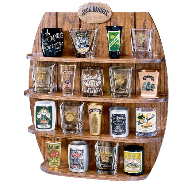 "Shot Glass Display by Jack Daniel's�"
