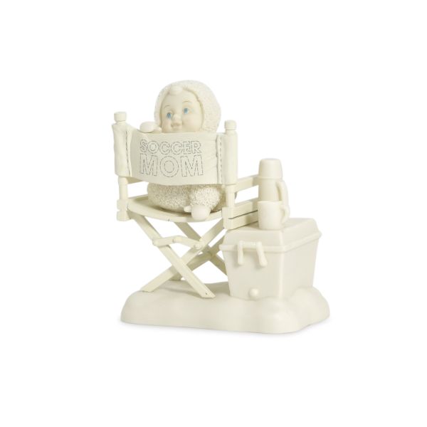 "Snowbabies Sitting in Mom's Chair Soccer"" Sculpture"""
