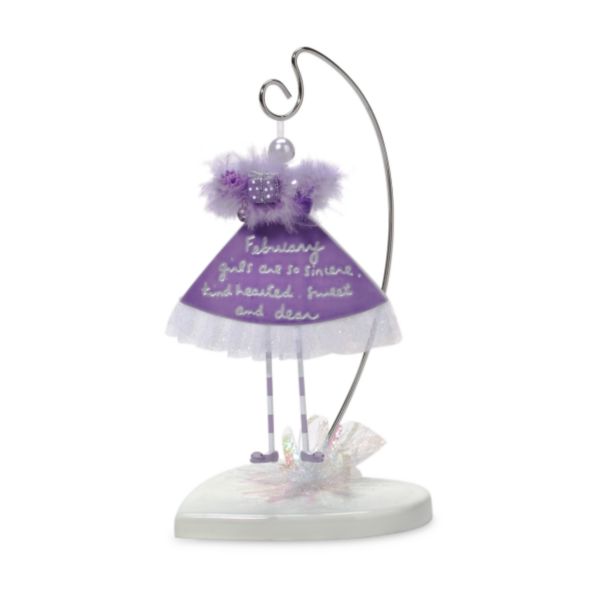 "Calendar Gal Ornament - February"
