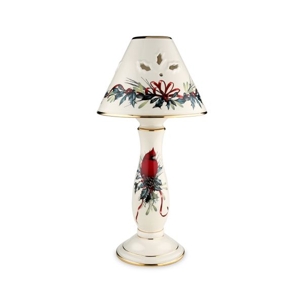"Lenox Winter Greetings� Candlestick Lamp"
