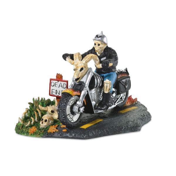 "The Original Snow Village Halloween Bone To Be Wild"""""
