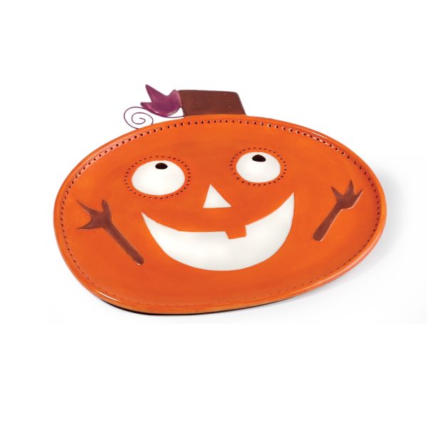 "Department 56 Pumpkin Platter"