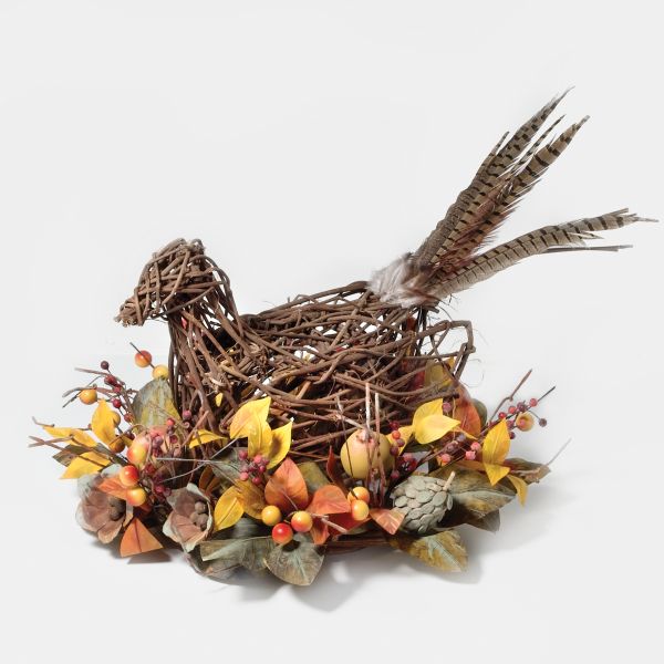 Department 56 Twig Pheasant Centerpiece
