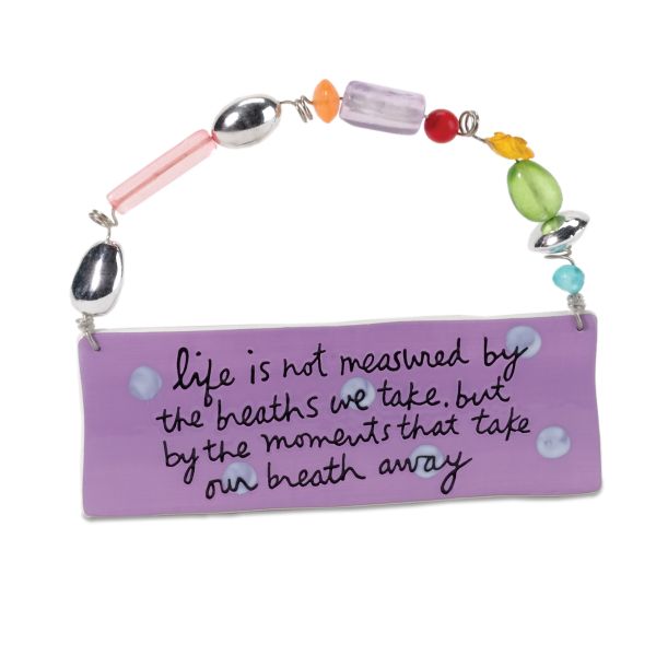 "Moments Plaque Ornament, Large"""""
