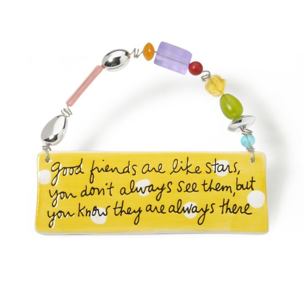 Sandra Magsamen Good Friends Plaque
