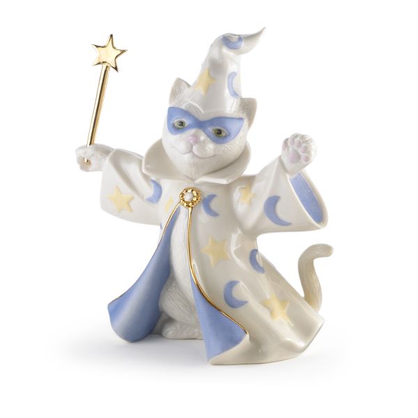 Lenox Halloween Wizardry Cat Sculpture
