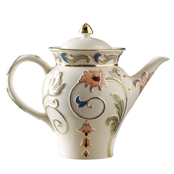 "Lenox Gilded Garden™ Teapot"
