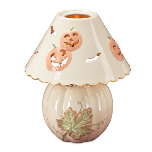 "Lenox Pumpkin Candle Lamp"
