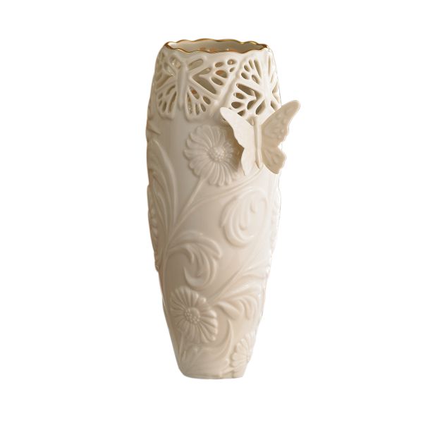 Butterflies & Lace Bud Vase by Lenox
