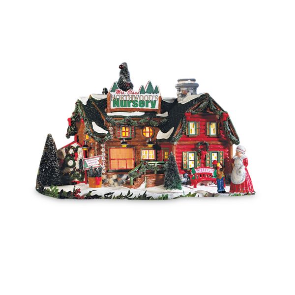 "Department 56� Mrs. Claus's Northwoods Nursery"
