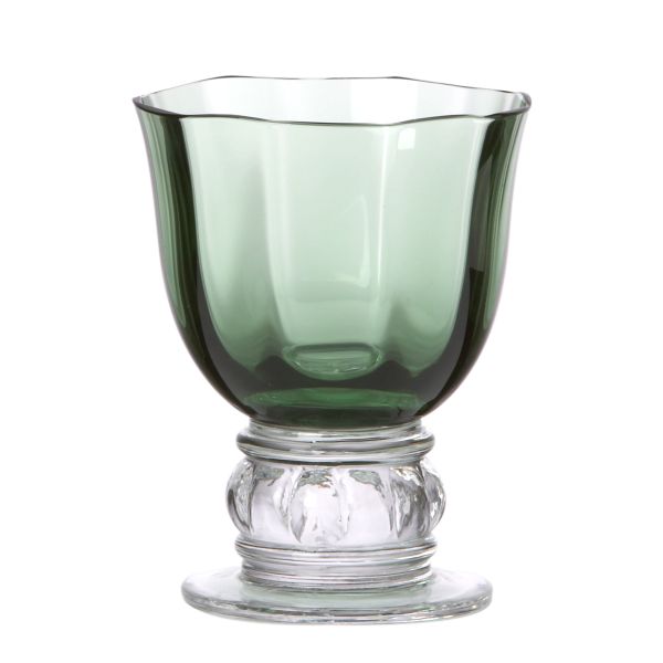 "Rose Serenade Double Old Fashioned Glass, Green by Gorham�"
