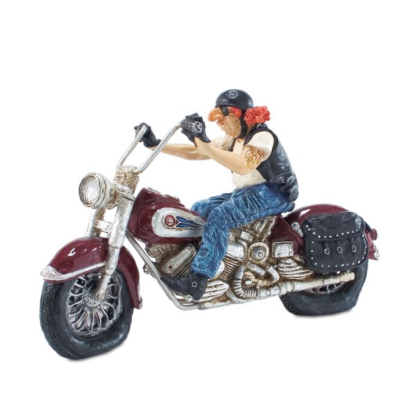 "Department 56 Guillermo Forchino Le Biker"""""
