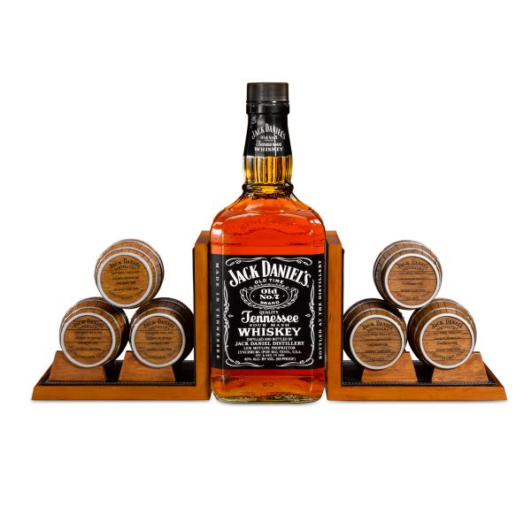 "Jack Daniel's� Whiskey Barrel Bookends"
