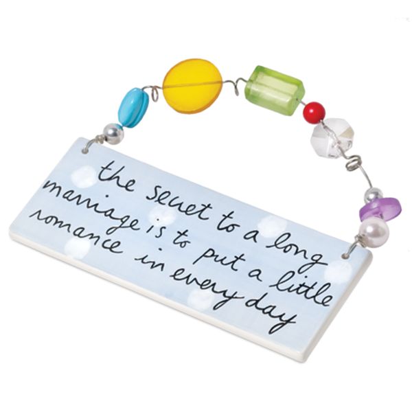 "Marriage/Romance Plaque"""""
