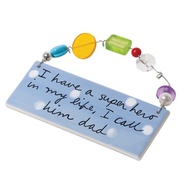 Super Hero Plaque
