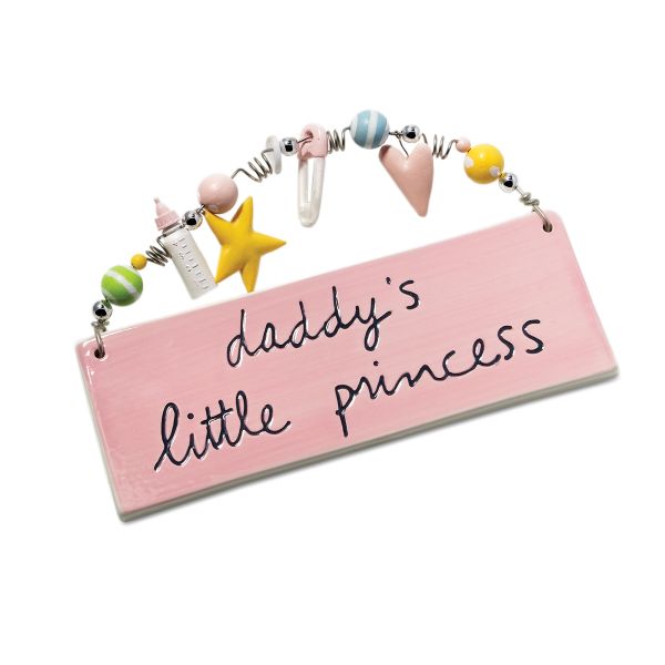 "Daddy's Little Princess Plaque"""""
