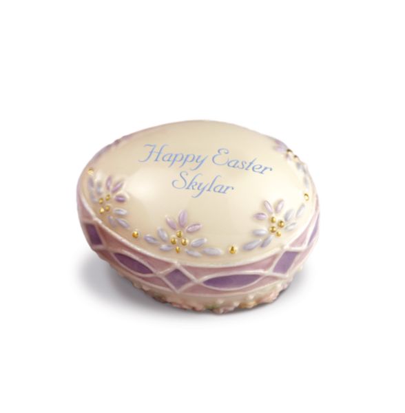 Lenox Promise of Spring Lavender Elegance Collector Easter Egg
